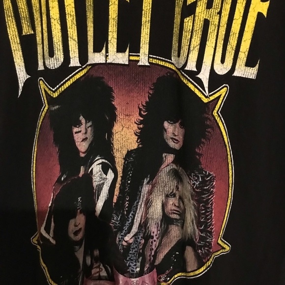 Motley Crue Band Tee Medium - Picture 2 of 4